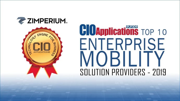 Zimperium Selected CIO Applications Europe’s Top 10 Most Proficient Enterprise Mobility Solution Providers of 2019